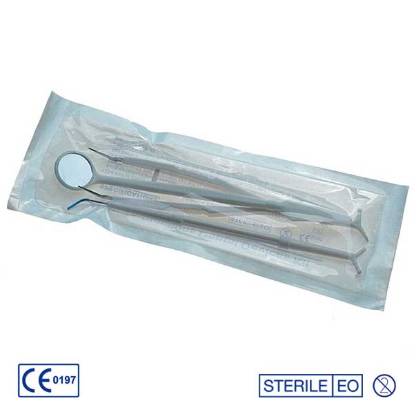 Kit D'examen Dentaire De Base - Spatule, Grattoir à Tartre, Sondes - 5 Pièces En Inox - Garantie 3 Ans, Marque TK Plus Ltd