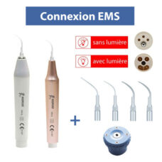 1 Pièces à main + 4 inserts Connexion EMS®